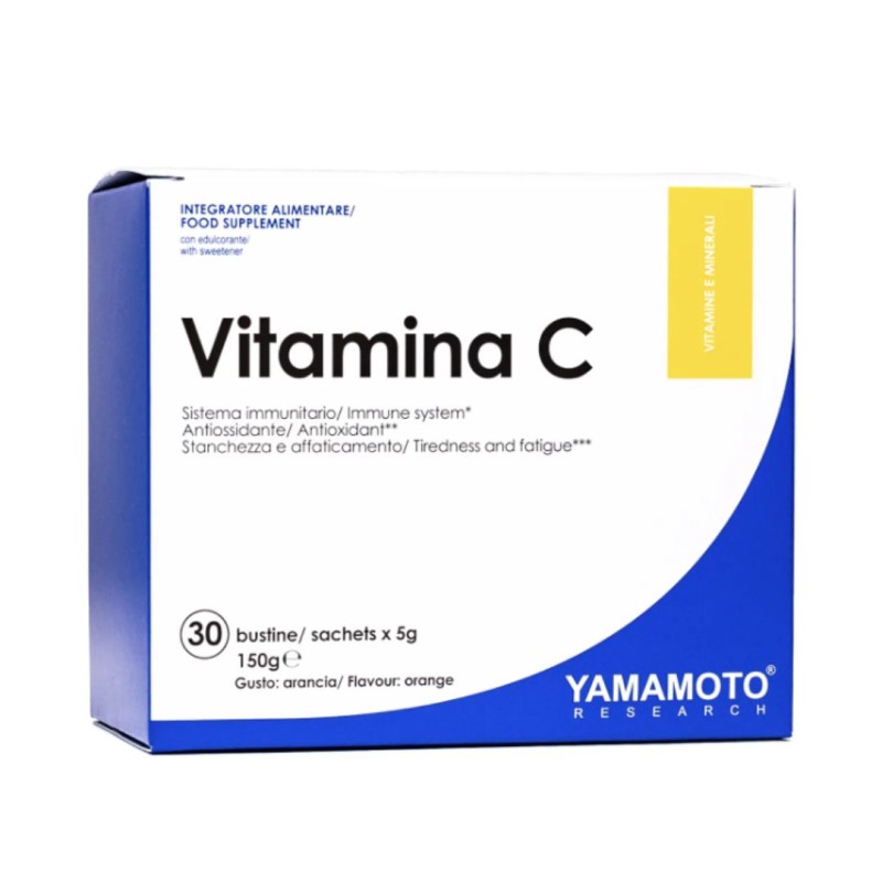 Formato di Yamamoto Research Vitamina C per Difese Immunitarie 30 Bustine da 5g Formato di Yamamoto Research Vitamina C per Difese Immunitarie 30 Bustine da 5g