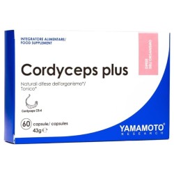Formato di Yamamoto Research Cordyceps Plus per Energia e Difese Immunitarie 60 Capsule