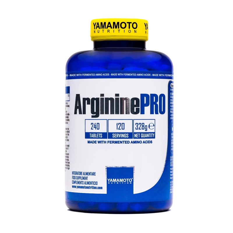 Formato di Yamamoto Nutrition Arginine Pro per Performance Sportiva 240 Compresse Formato di Yamamoto Nutrition Arginine Pro per Performance Sportiva 240 Compresse