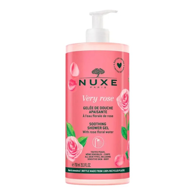 Formato di Nuxe Very Rose Shower Gel Detergente Doccia in Gel Lenitivo 750 ml Formato di Nuxe Very Rose Shower Gel Detergente Doccia in Gel Lenitivo 750 ml