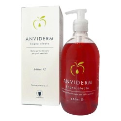Formato di Anviderm Bagno Oleato per Pelli Sensibili 500ml Formato di Anviderm Bagno Oleato per Pelli Sensibili 500ml