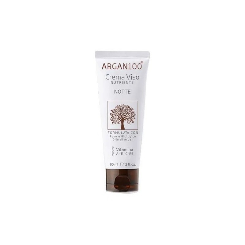 Formato di Argan100 Crema Viso Nutriente Notte per Rigenerazione e Idratazione 60ml Formato di Argan100 Crema Viso Nutriente Notte per Rigenerazione e Idratazione 60ml