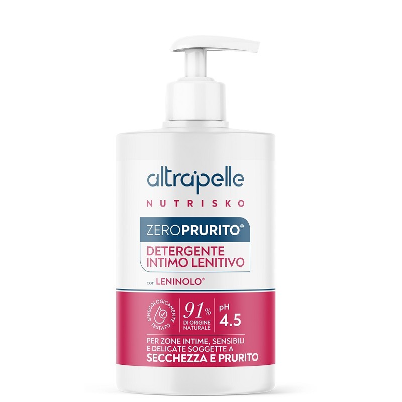 Altrapelle Nutrisko Zeroprurito detergente intimo lenitivo per prurito e secchezza 200ml Altrapelle Nutrisko Zeroprurito detergente intimo lenitivo per prurito e secchezza 200ml