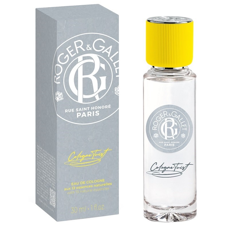 Roger&gallet Cologne Twist acqua di colonia unisex agrumata 30ml Roger&gallet Cologne Twist acqua di colonia unisex agrumata 30ml