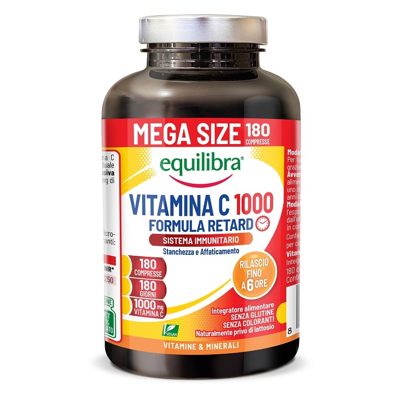 Equilibra Vitamina C per Sistema Immunitario 180 Compresse Equilibra Vitamina C per Sistema Immunitario 180 Compresse
