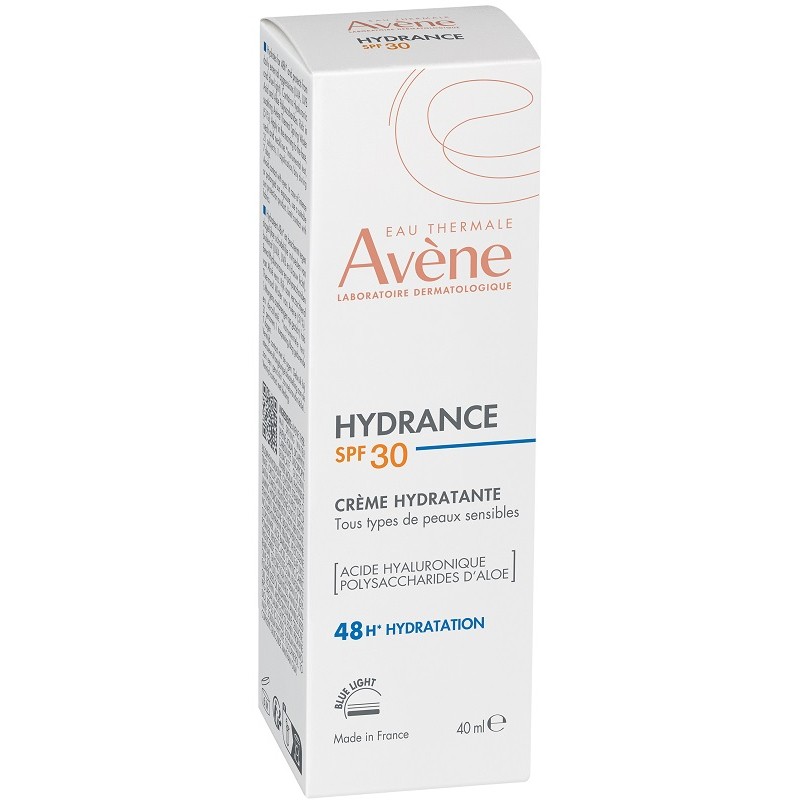 confezione di Avene Hydrance Crema Idratante e Lenitiva Viso e Corpo SPF30 40ml confezione di Avene Hydrance Crema Idratante e Lenitiva Viso e Corpo SPF30 40ml