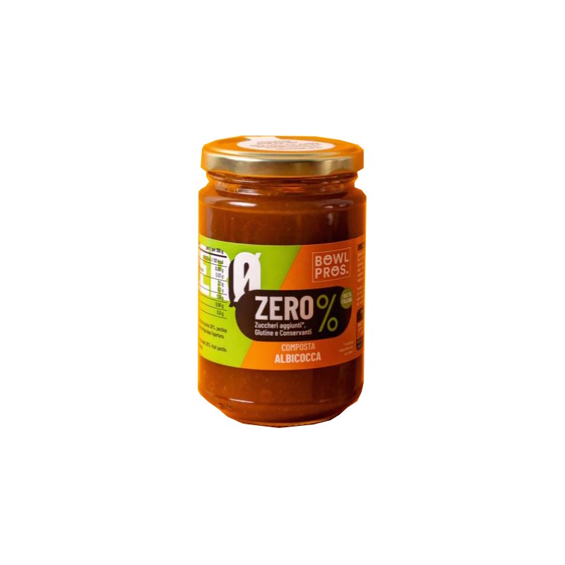 Zero Composta Albicocca composta naturale ricca di fibre e senza zuccheri aggiunti vasetto da 314g Zero Composta Albicocca composta naturale ricca di fibre e senza zuccheri aggiunti vasetto da 314g