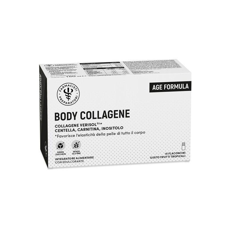 Unifarco Age Formula Body Collagene per Tonicità Pelle 15 Flaconcini da 10 ml Unifarco Age Formula Body Collagene per Tonicità Pelle 15 Flaconcini da 10 ml