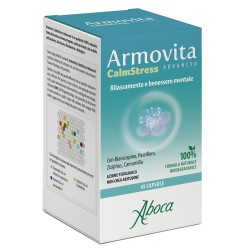 confezione di Armovita Calmstress Advanced Integratore per Ansia e Stress 45 Capsule confezione di Armovita Calmstress Advanced Integratore per Ansia e Stress 45 Capsule