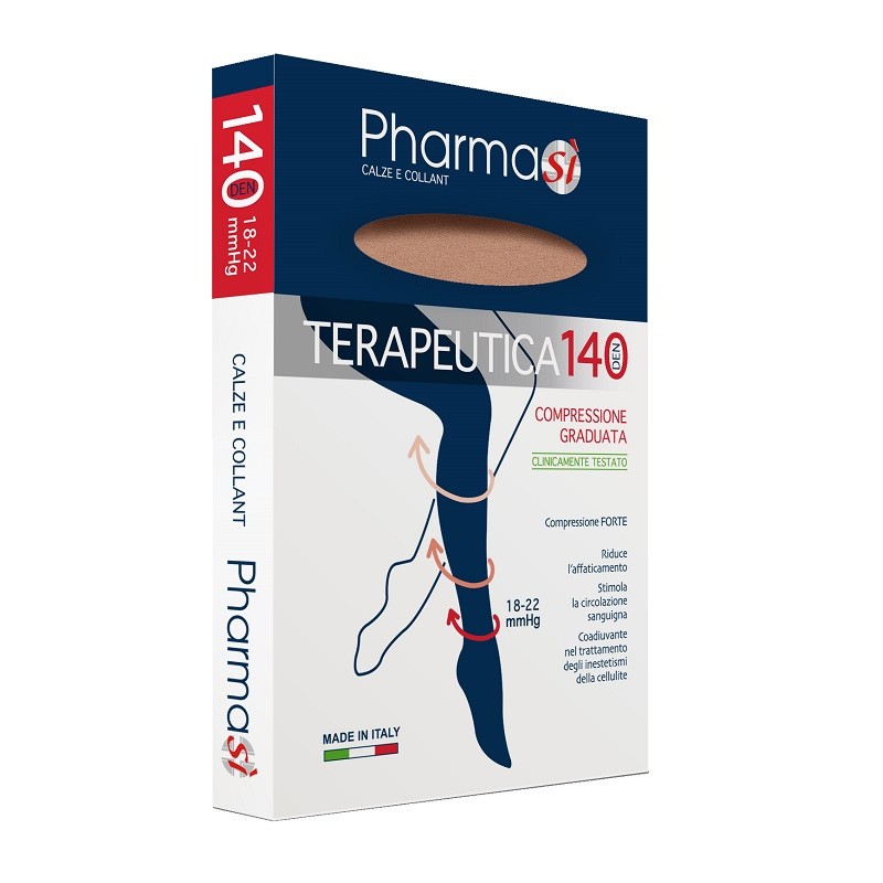 Collant Pharmasi 140 Denari Classic Caffè per Circolazione e Gambe Leggere 1 Paio Taglia II Collant Pharmasi 140 Denari Classic Caffè per Circolazione e Gambe Leggere 1 Paio Taglia II