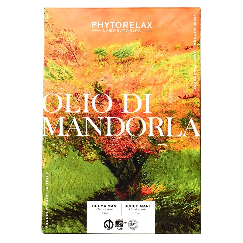Phytorelax Trattamento Mani Olio di Mandorla Kit per Mani Morbide e Nutrite 2x75ml Phytorelax Trattamento Mani Olio di Mandorla Kit per Mani Morbide e Nutrite 2x75ml