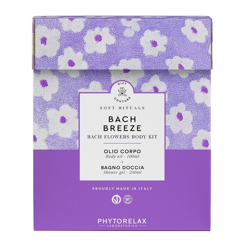 Phytorelax Bach Breeze Body Kit per Relax Corpo e Mente Olio 100ml + Bagno Doccia 250ml Phytorelax Bach Breeze Body Kit per Relax Corpo e Mente Olio 100ml + Bagno Doccia 250ml