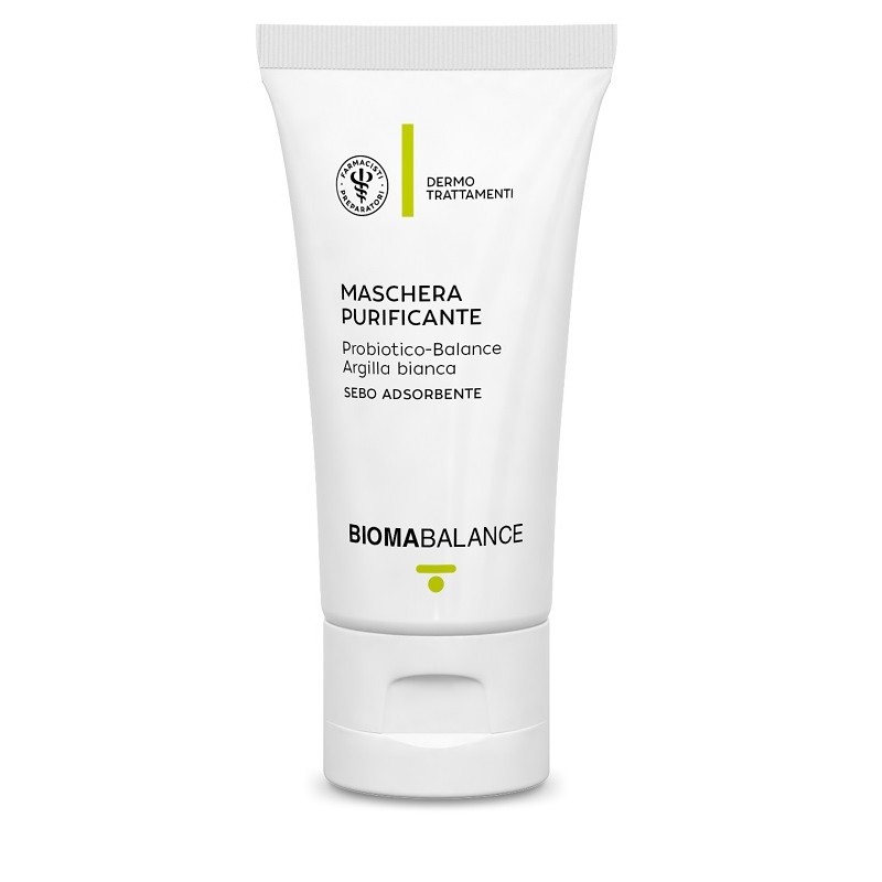 Tubo Unifarco Maschera Purificante Bioma Reset per Pelle Grassa e Mista 50ml Tubo Unifarco Maschera Purificante Bioma Reset per Pelle Grassa e Mista 50ml