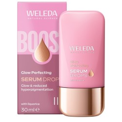 confezione di Weleda Glow Perfecting Siero Illuminante Viso 30ml