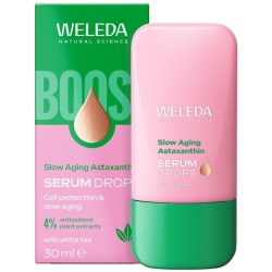 confezione di Weleda Slow Aging Astaxanthin Siero Antiossidante Anti-age 30ml confezione di Weleda Slow Aging Astaxanthin Siero Antiossidante Anti-age 30ml