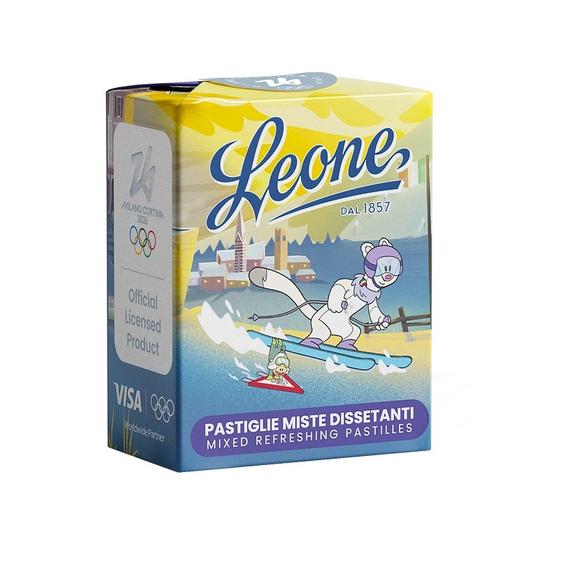 Pastiglie Leone Alpine Miste Dissetanti per Alito Fresco e Sollievo Gola 27g Pastiglie Leone Alpine Miste Dissetanti per Alito Fresco e Sollievo Gola 27g