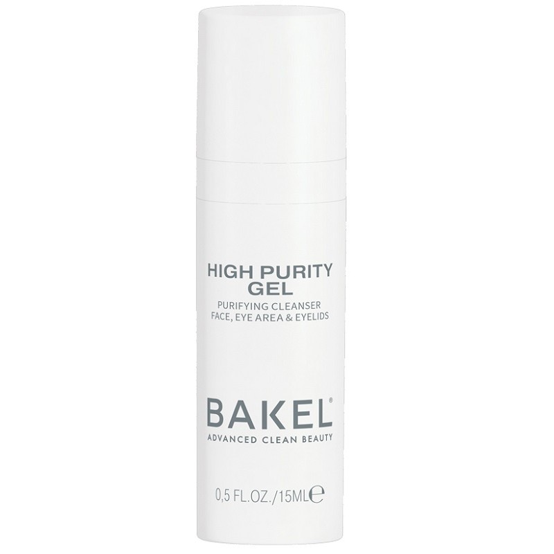 Bakel High Purity Gel detergente viso purificante per pelli sensibili 15ml Bakel High Purity Gel detergente viso purificante per pelli sensibili 15ml