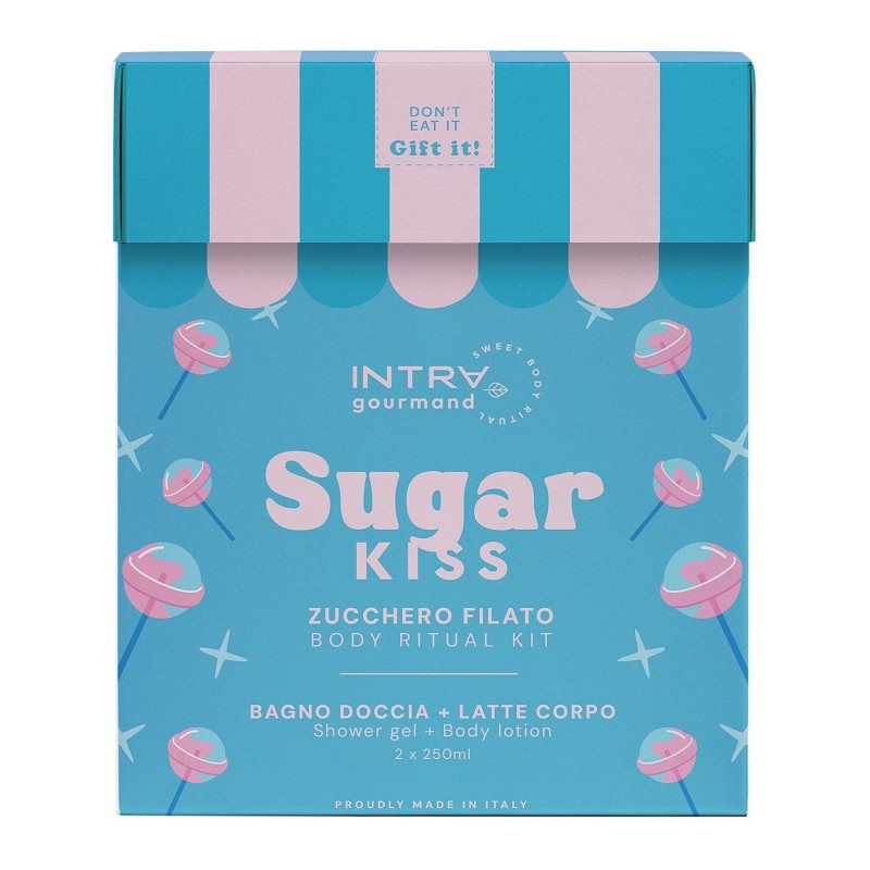 Kit Intra Gourmand Sugar Kiss per Idratazione e Profumazione Corpo 2x250ml Kit Intra Gourmand Sugar Kiss per Idratazione e Profumazione Corpo 2x250ml