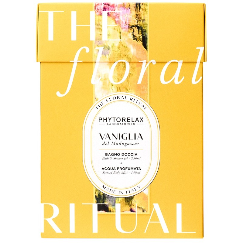 Phytorelax The Floral Ritual Vaniglia del Madagascar Kit per Idratazione e Profumazione Corpo 250ml+150ml Phytorelax The Floral Ritual Vaniglia del Madagascar Kit per Idratazione e Profumazione Corpo 250ml+150ml