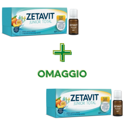 2 confezioni di Zetavit Junior Total Integratore Bambini per Difese Immunitarie 12 Flaconcini 2 confezioni di Zetavit Junior Total Integratore Bambini per Difese Immunitarie 12 Flaconcini