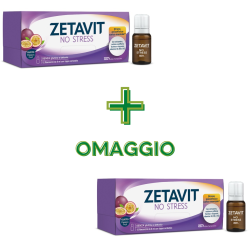 2 Confezioni di Zetavit No Stress Integratore Equilibrio Psicofisico 12 Flaconcini 2 Confezioni di Zetavit No Stress Integratore Equilibrio Psicofisico 12 Flaconcini