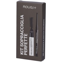 confezione di Rougj Kit Sopracciglia Perfette Matita Colore 03 Dark + Gel Fissante Trasparente confezione di Rougj Kit Sopracciglia Perfette Matita Colore 03 Dark + Gel Fissante Trasparente