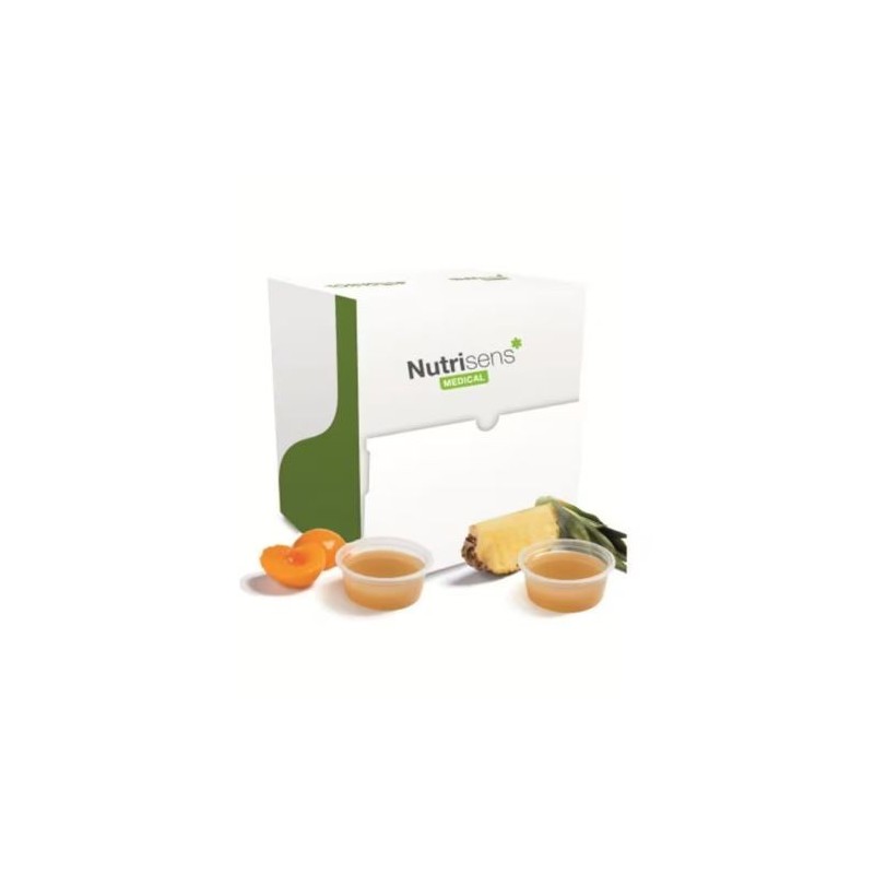 Nutrisens Acqua Gel Pack Acqua Gelificata/edulcorata Mela per Idratazione Disfagici 12 Vasetti da 125 ml Nutrisens Acqua Gel Pack Acqua Gelificata/edulcorata Mela per Idratazione Disfagici 12 Vasetti da 125 ml