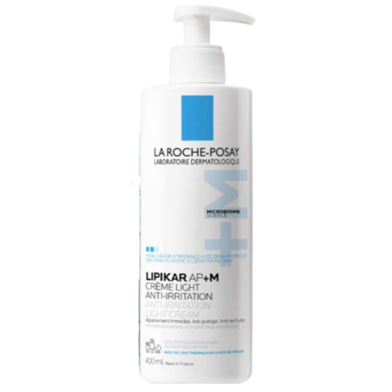 flacone di La Roche Posay Lipikar AP+M Crema Leggera per Irritazioni Pelle Atopica 400ml flacone di La Roche Posay Lipikar AP+M Crema Leggera per Irritazioni Pelle Atopica 400ml
