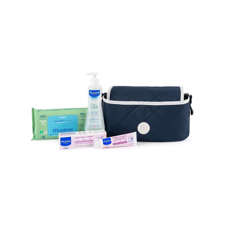 Formato di Mustela Organizer Passeggino Salviette+ Fluido Detergente 300 ml + Pasta per il Cambio 50 ml Formato di Mustela Organizer Passeggino Salviette+ Fluido Detergente 300 ml + Pasta per il Cambio 50 ml