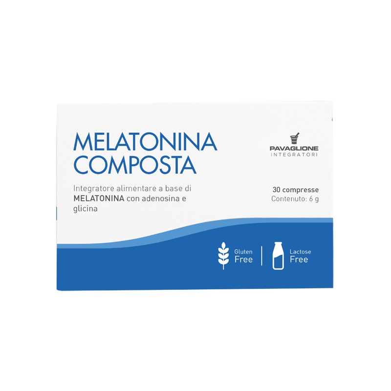 Melatonina Composta integratore per sonno e jet lag 30 compresse Melatonina Composta integratore per sonno e jet lag 30 compresse