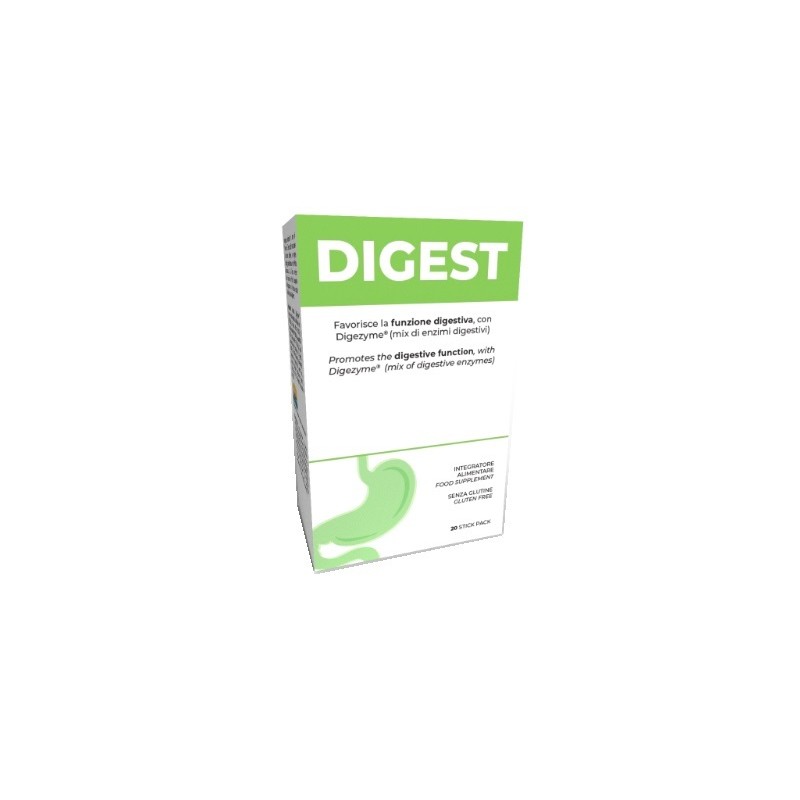 Digest 20 Stick Pack per Digestione e Benessere Gastrointestinale 20 Stick Monodose Digest 20 Stick Pack per Digestione e Benessere Gastrointestinale 20 Stick Monodose