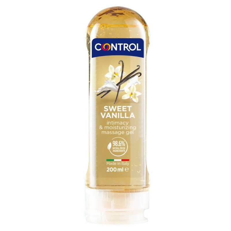 confezione di Control Gel Lubrificante per Massaggi e Intimità Vaniglia 200ml confezione di Control Gel Lubrificante per Massaggi e Intimità Vaniglia 200ml
