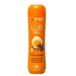 confezione di Control Lub Gel Lubrificante al Cioccolato per Secchezza Vaginale 75ml