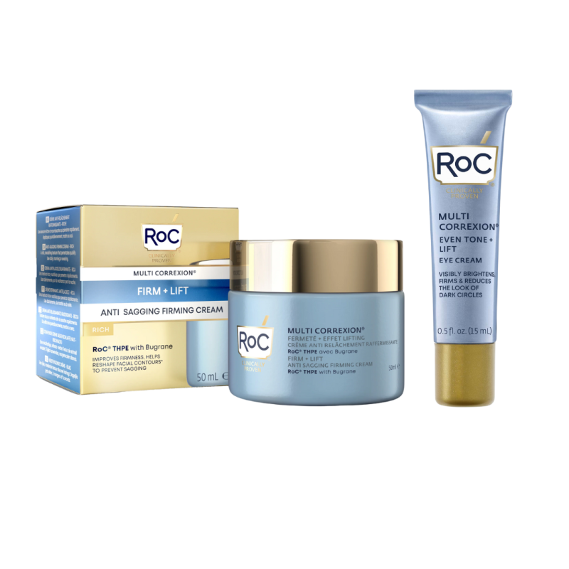 confezione di Roc con Crema Viso 50ml + Contorno Occhi 15ml