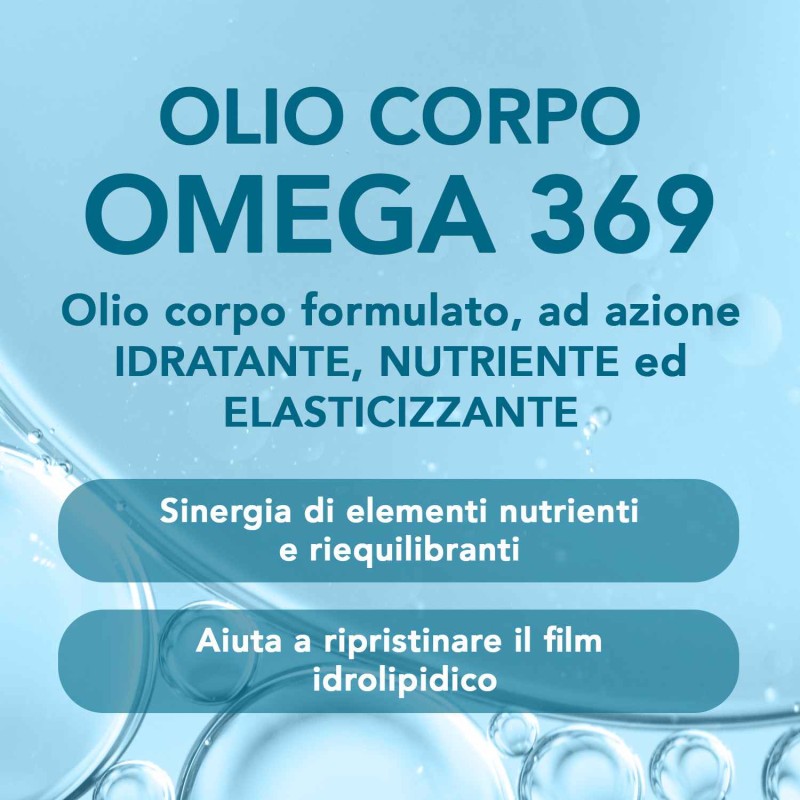 Immagine reale di Olio Omega 3.6.9 Idratante ed Elasticizzante per Corpo 100ml Immagine reale di Olio Omega 3.6.9 Idratante ed Elasticizzante per Corpo 100ml