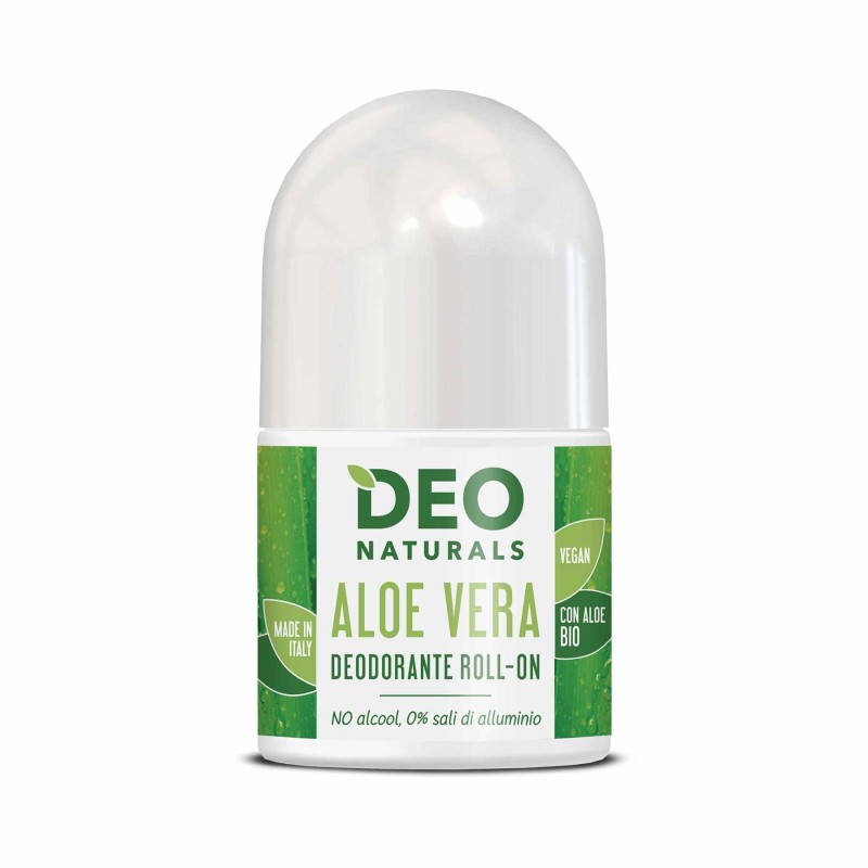 Foto della confezione di Deodorante Roll-on Idratante Aloe Vera e Vitamina E 50 ml Foto della confezione di Deodorante Roll-on Idratante Aloe Vera e Vitamina E 50 ml