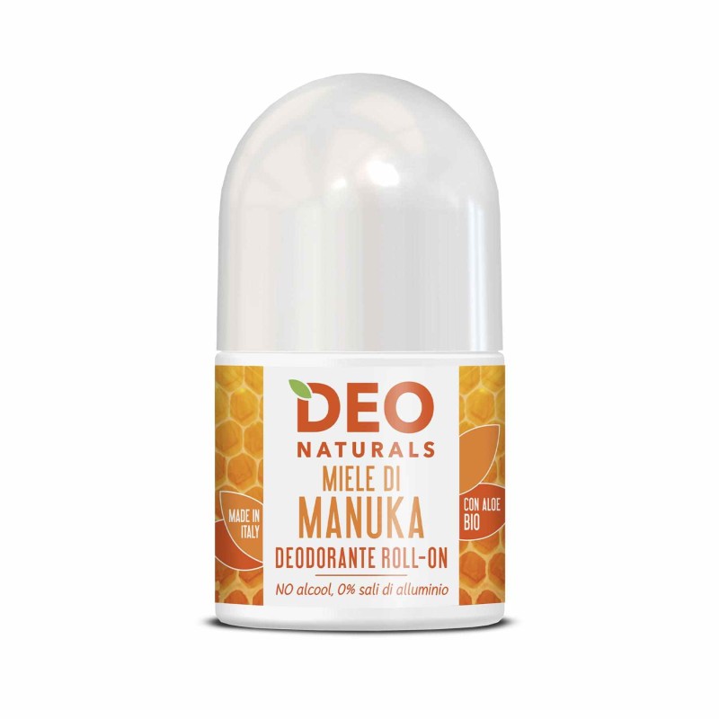 Pack ufficiale del prodotto Deodorante Roll-On Lenitivo al Miele di Manuka 50 ml Pack ufficiale del prodotto Deodorante Roll-On Lenitivo al Miele di Manuka 50 ml