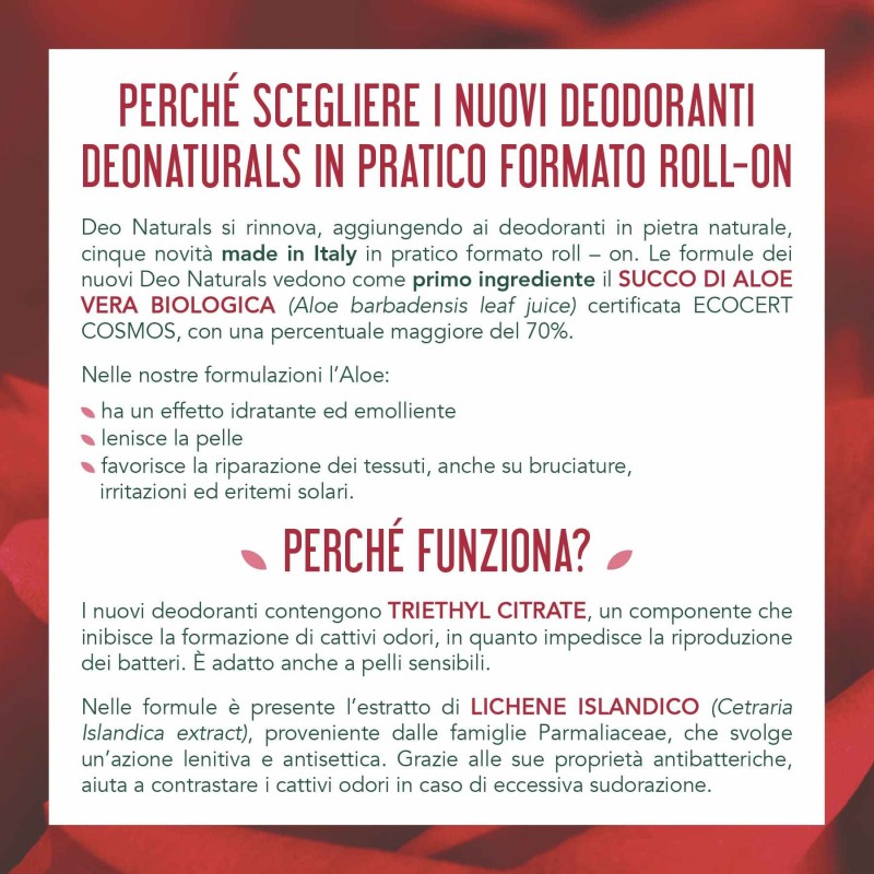 Foto ravvicinata di Deonaturals Roll On Rosa per Idratazione Profonda 50ml Foto ravvicinata di Deonaturals Roll On Rosa per Idratazione Profonda 50ml