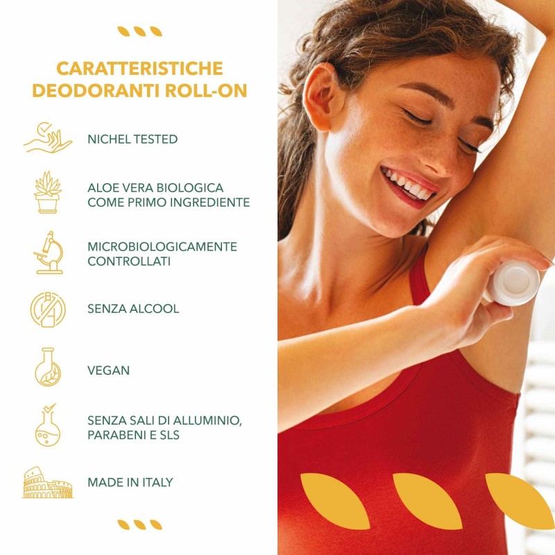 Aspetto del prodotto Deodorante Roll-on Idratante alla Vitamina E 50 ml Aspetto del prodotto Deodorante Roll-on Idratante alla Vitamina E 50 ml