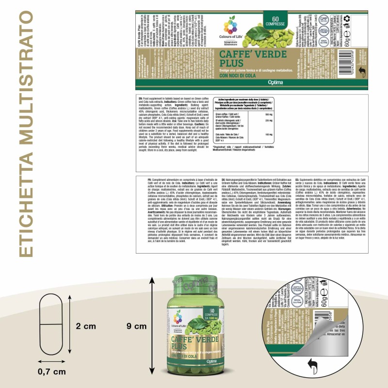 Foto esplicativa di Caffè Verde Plus Azione Tonica 60 Compresse Foto esplicativa di Caffè Verde Plus Azione Tonica 60 Compresse