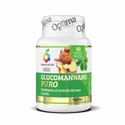 Packaging integro del prodotto Glucomannano Puro Integratore Controllo Peso 60 Capsule Packaging integro del prodotto Glucomannano Puro Integratore Controllo Peso 60 Capsule