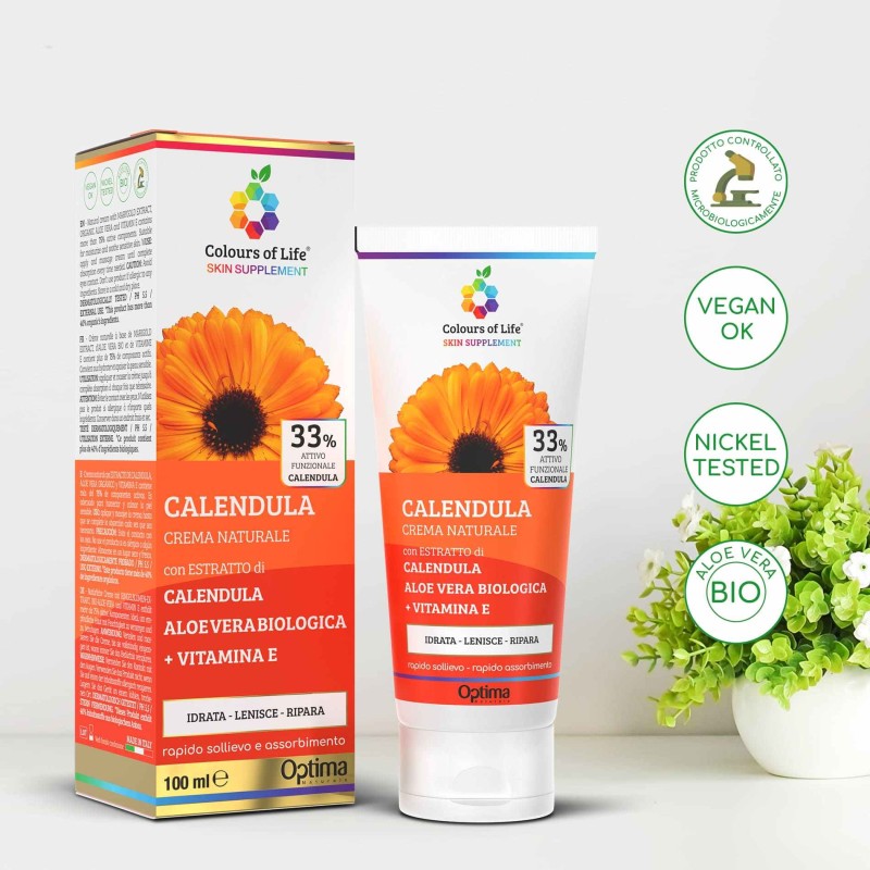 Foto esplicativa di Crema Eudermica Calendula 100ml