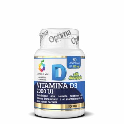 Dettaglio del packaging di Vitamina D3 2000 UI Integratore di Vitamina D 60 Compresse Dettaglio del packaging di Vitamina D3 2000 UI Integratore di Vitamina D 60 Compresse