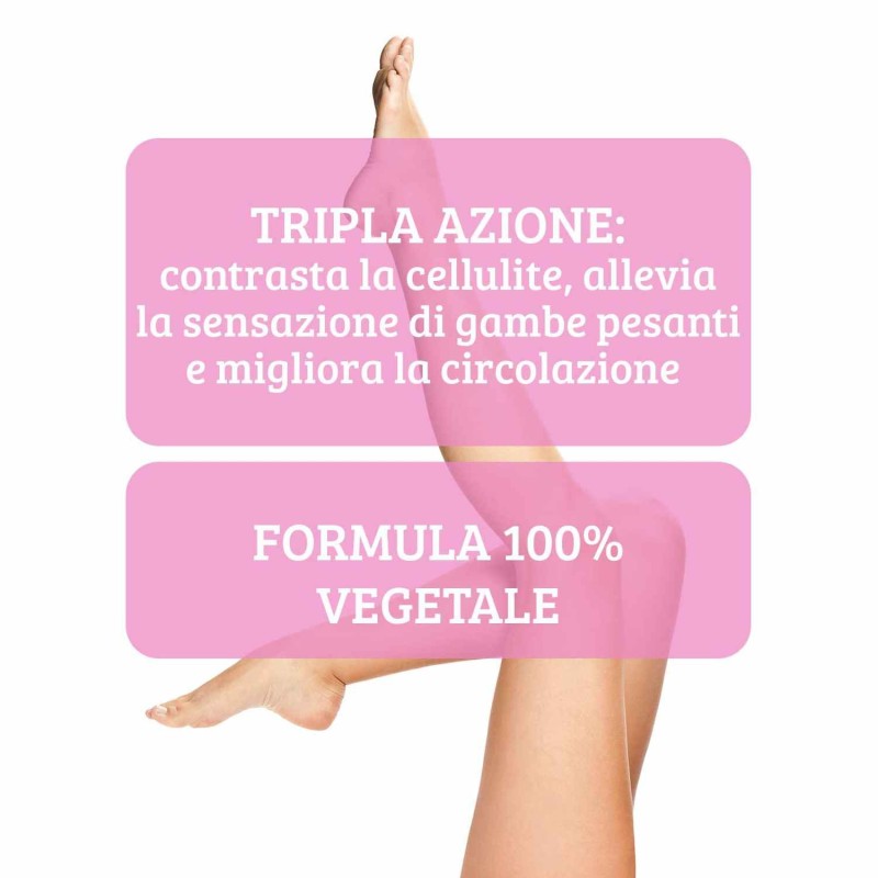 Foto illustrativa del packaging di Gambe Light Integratore per Gambe 30 Capsule Foto illustrativa del packaging di Gambe Light Integratore per Gambe 30 Capsule