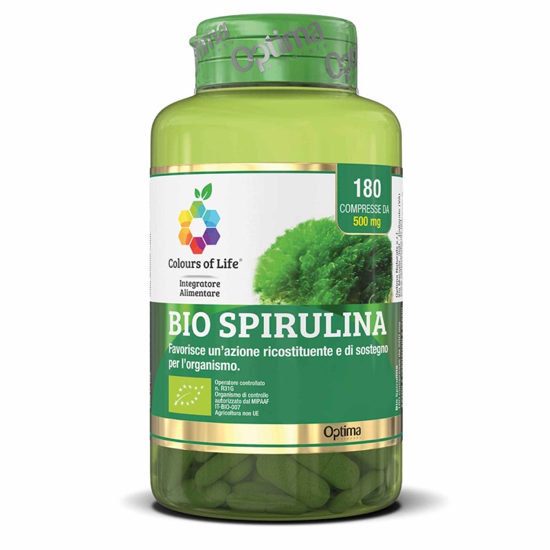 Visualizzazione chiara di Bio Spirulina Integratore per Pelle 180 Compresse Visualizzazione chiara di Bio Spirulina Integratore per Pelle 180 Compresse