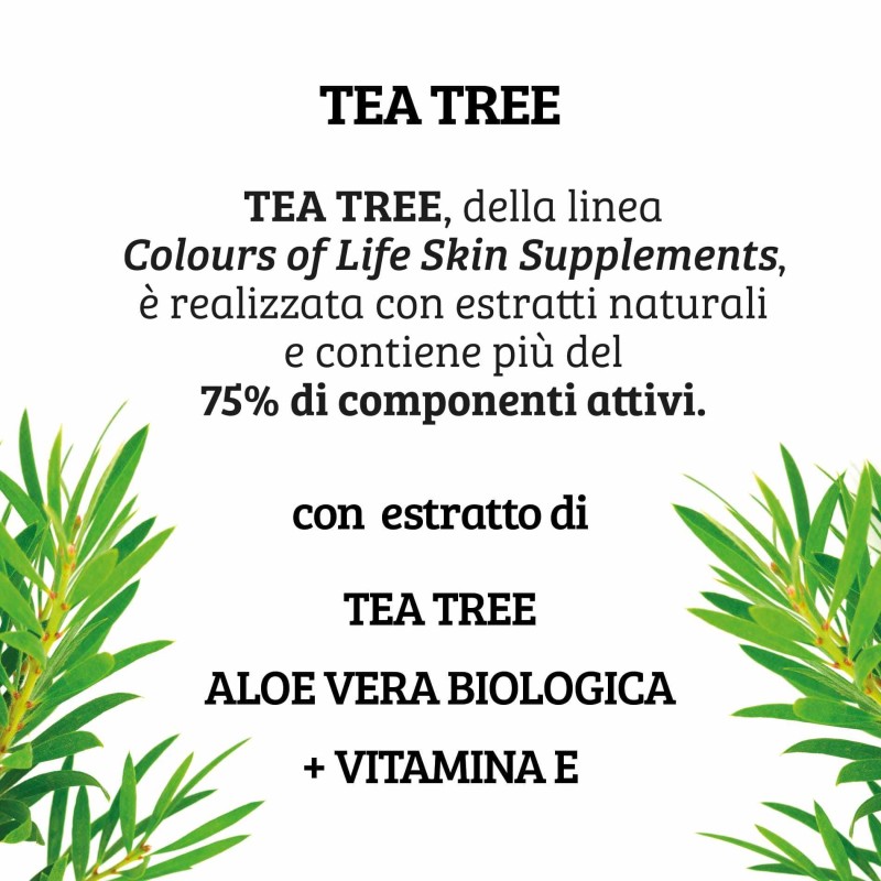Packaging del prodotto Tea Tree Crema per Acne 100ml Packaging del prodotto Tea Tree Crema per Acne 100ml