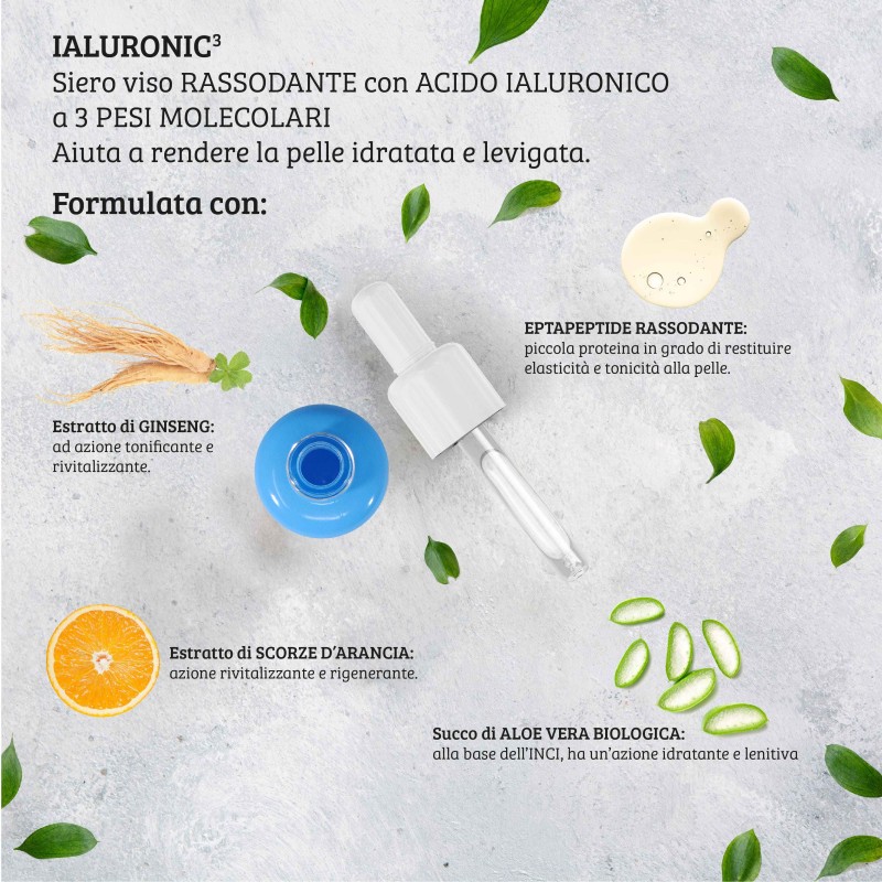 Immagine reale di Ialuronics Siero Viso 30ml Immagine reale di Ialuronics Siero Viso 30ml