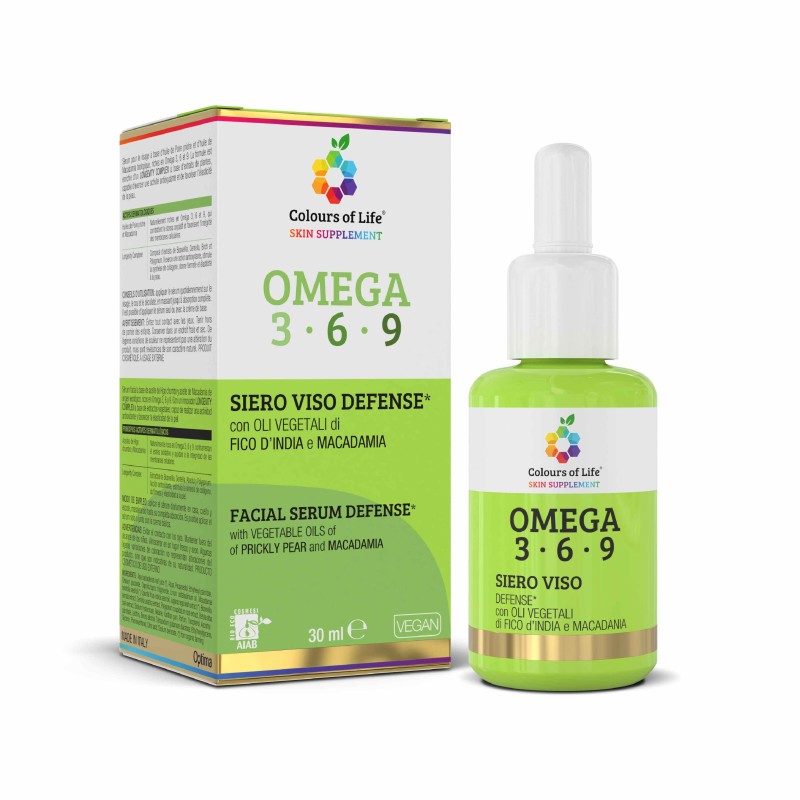Foto esplicativa di Omega 369 Siero Viso Idratante 30ml Foto esplicativa di Omega 369 Siero Viso Idratante 30ml