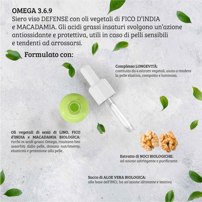 Visualizzazione chiara di Omega 369 Siero Viso Idratante 30ml Visualizzazione chiara di Omega 369 Siero Viso Idratante 30ml