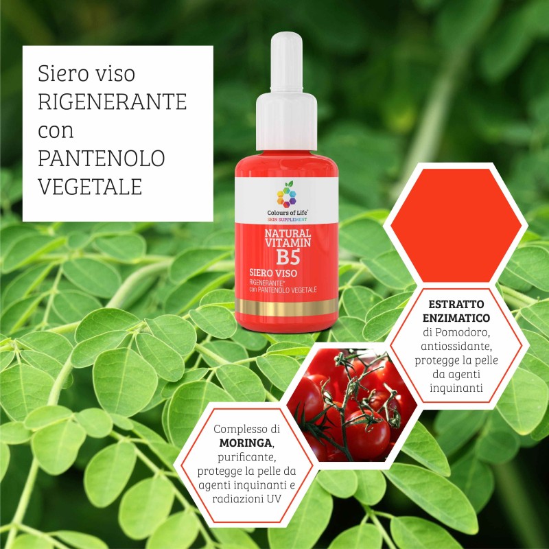 Immagine reale di Natural Vitamin B5 Siero Viso Rigenerante 30ml Immagine reale di Natural Vitamin B5 Siero Viso Rigenerante 30ml